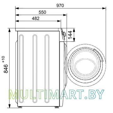 Стиральная машина ATLANT СМА 60С1010-00 картинка 2